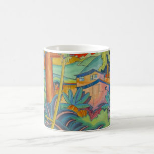 Old Kahala Home, by Arman Manookian, 1928 Coffee Mug
