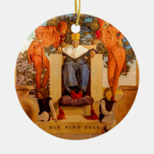 Old King Cole Ceramic Tree Decoration