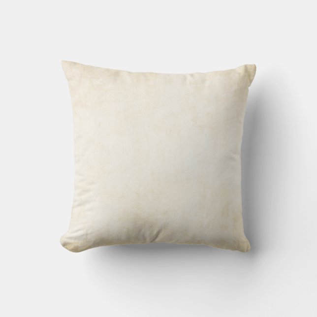 Old kraft paper: textured background cushion (Front)