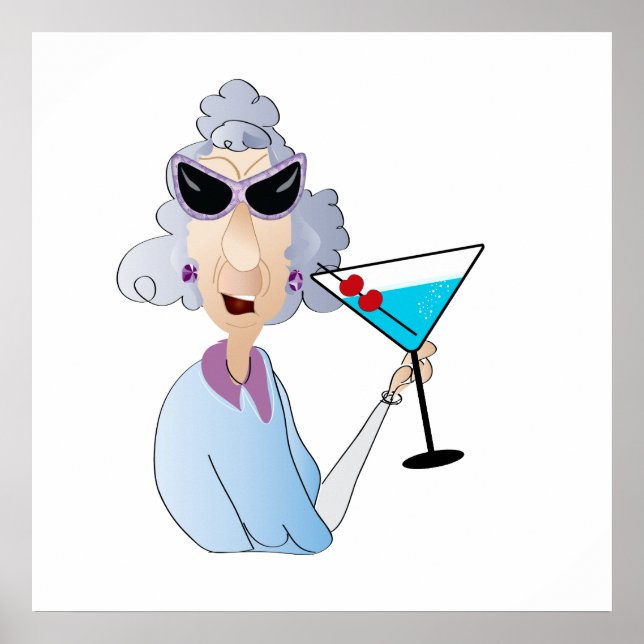 old lady poster (Front)