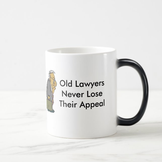 Old Lawyers Magic Mug (Right)