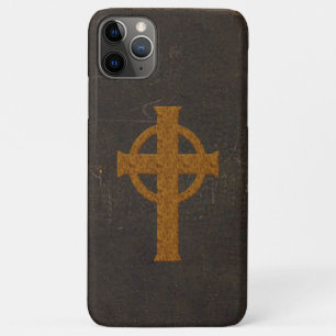 Old Leather Print Cross Case-Mate iPhone Case