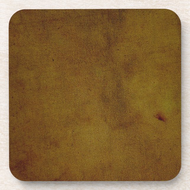 Old Leather Texture Coaster (Front)