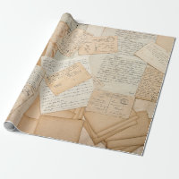 Old letters, handwritings, vintage postcards, e