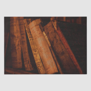 Old Library and Books of Antiquity Tissue Paper
