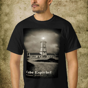 Old lighthouse on a storm night T-Shirt