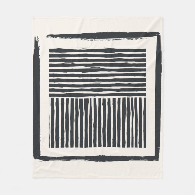 Old Line Ink Fleece Blanket (Front)