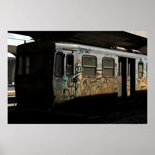 Old Local Train Poster (Front)