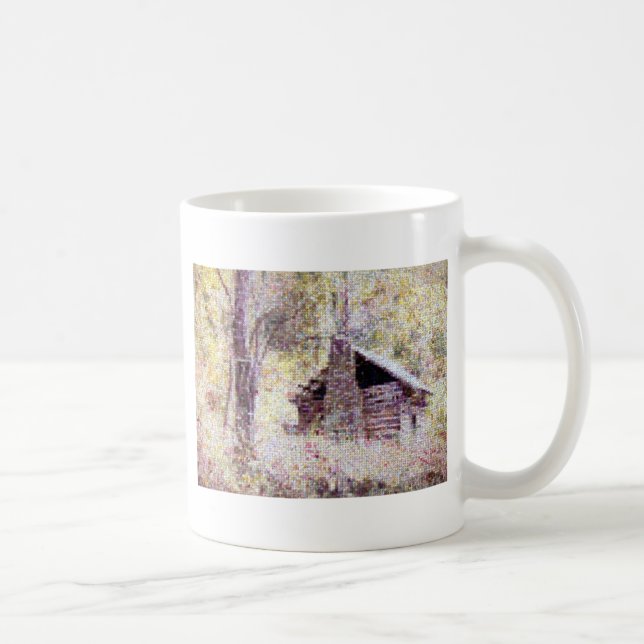 Old Log Cabin Coffee Mug (Right)