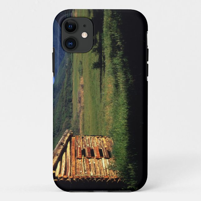 Old log homestead near Park City, Utah. (P.R.) Case-Mate iPhone Case (Back)