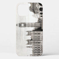 Old London, black and white.