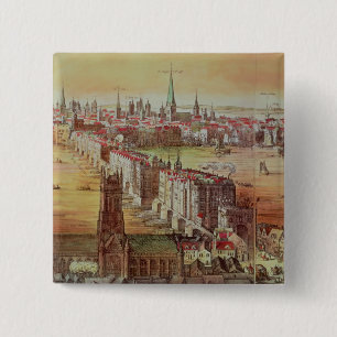 Old London Bridge 15 Cm Square Badge