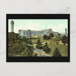 Old London Postcard - The Crystal Palace