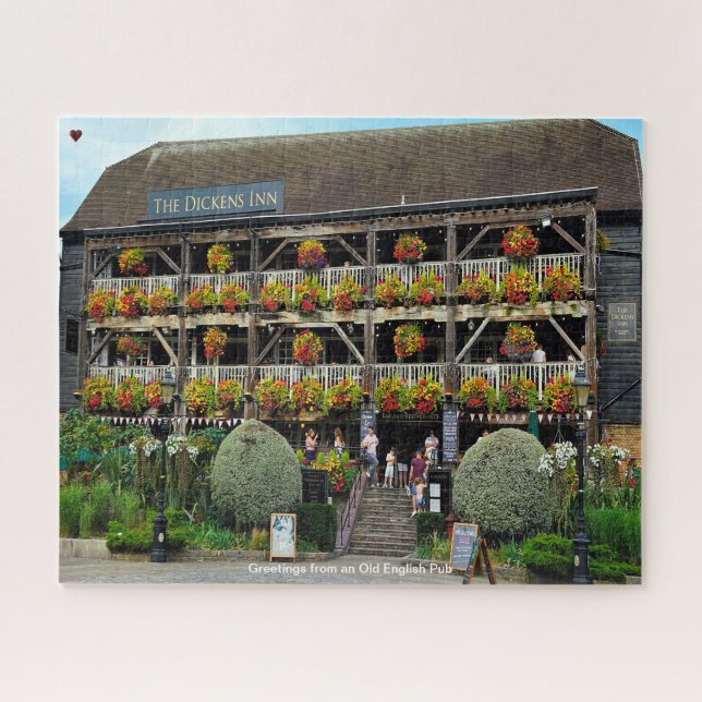 Old London Pub Jigsaw Puzzle (Horizontal)