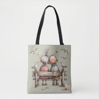 Old Love By The Sea. Tote Bag
