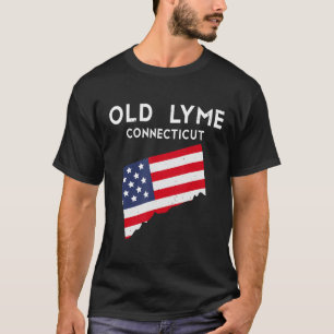 Old Lyme Connecticut USA State America Travel Conn T-Shirt