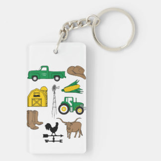 Old Macdonald Had a Farm My Farm Life for Kids Key Ring