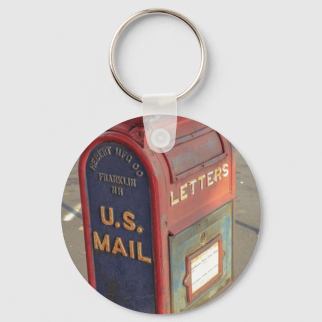 Old Mailbox Key Ring (Front)