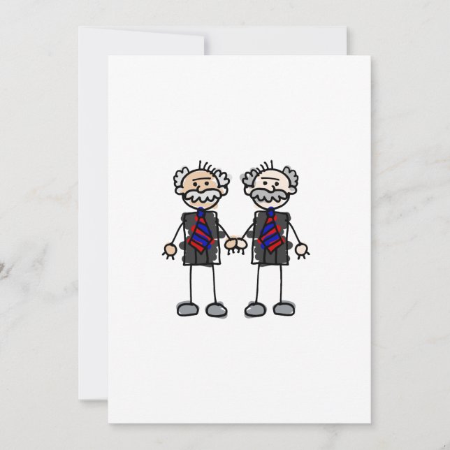 Old Male Lovers Invitation (Front)