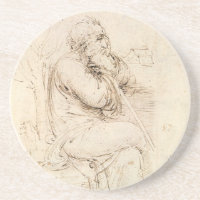 Old Man and Water Sketch by Leonardo da Vinci