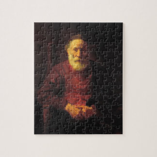 Old man in red - Rembrandt Jigsaw Puzzle