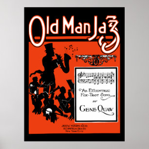 Old Man Jazz, An eccentric foxtrot song Poster