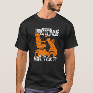 Old Man Mobility Scooter Premium T-Shirt
