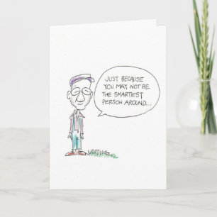 Old man not smart card