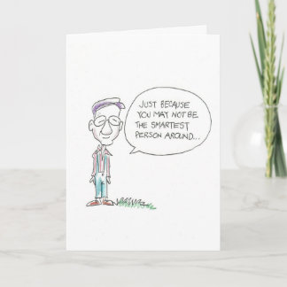Old man not smart card