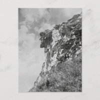 Old Man of The Mountain, 1901. Vintage Photo