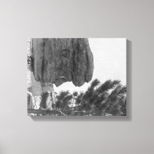 "Old Man" of the Park Near Sundance Photograph Canvas Print