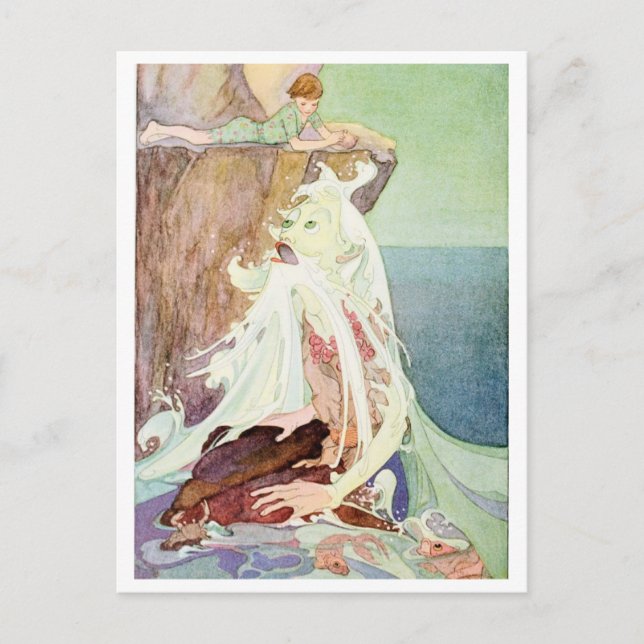  Old Man of the Sea Dorothy Lathrop Postcard (Front)