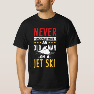 Old Man On A Jet Ski T-Shirt
