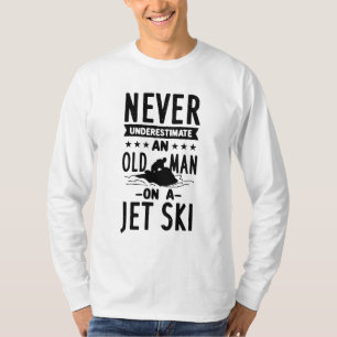 Old Man On A Jet Ski T-Shirt