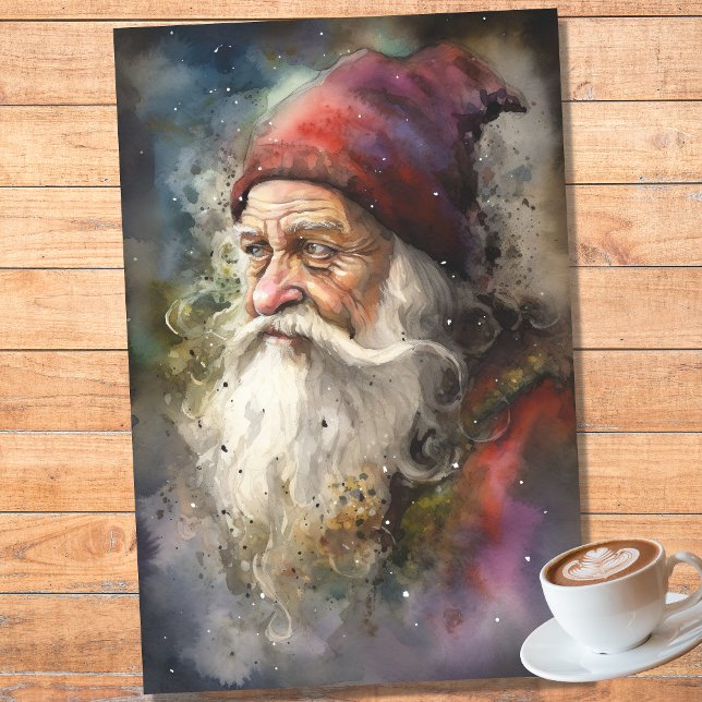 Old Man Santa 1 Decoupage Paper (Creator Uploaded)