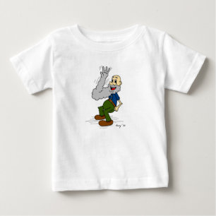 Old Man Waving Beard Infant Tee