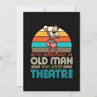 Old Man Who Loves Theatre