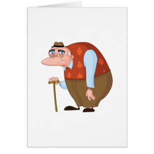 Old Man With A Cane