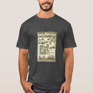 Old Map of Lemnos (Isle De Stalimene) T-Shirt