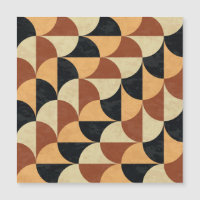 Old marble floor, geometric seamless texture.