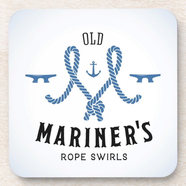 Old Mariner Poster Coaster (Front)