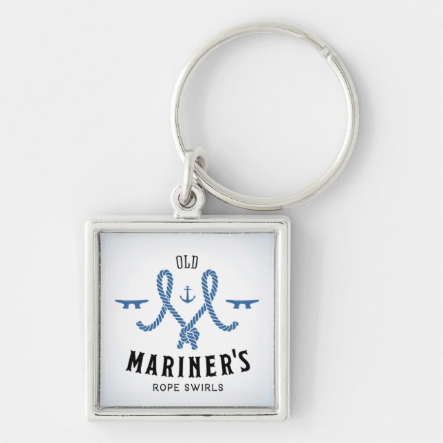 Old Mariner Poster Key Ring (Front)