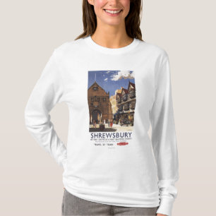 Old Market Hall View British Railways Poster T-Shirt