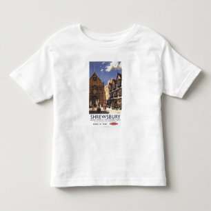 Old Market Hall View British Railways Poster Toddler T-Shirt