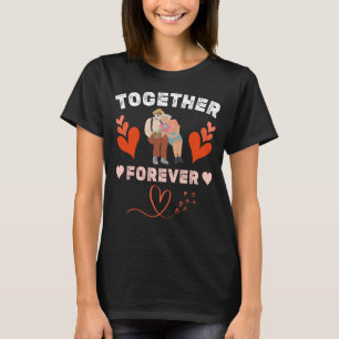 Old married couple matching anniversary couple ret T-Shirt