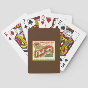 Old Medford Brewery Logo Playing Cards