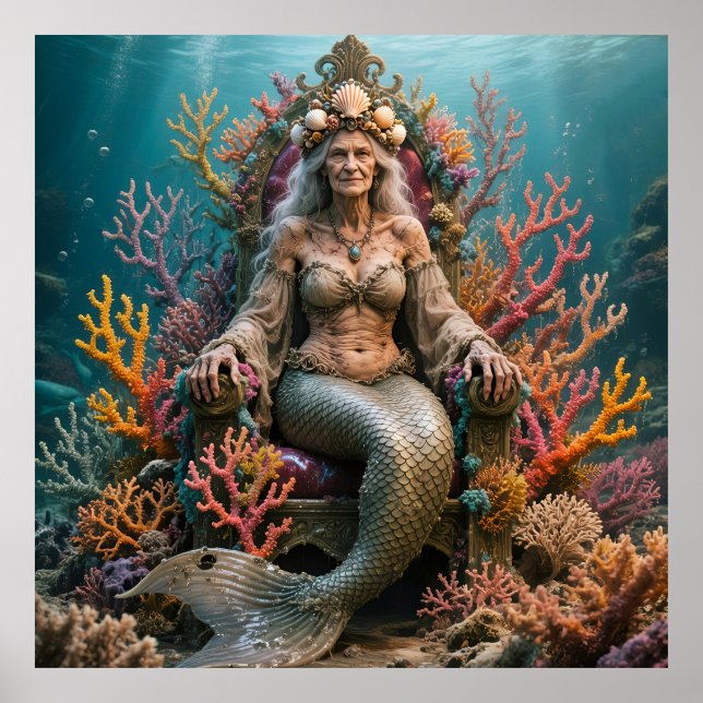 Old Mermaid Poster (Front)