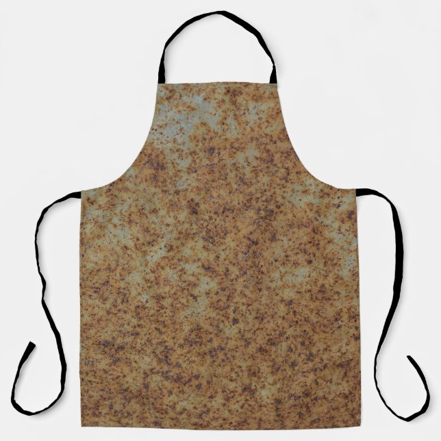 Old metal iron rust backgroundabstract,art,artisti apron (Front)
