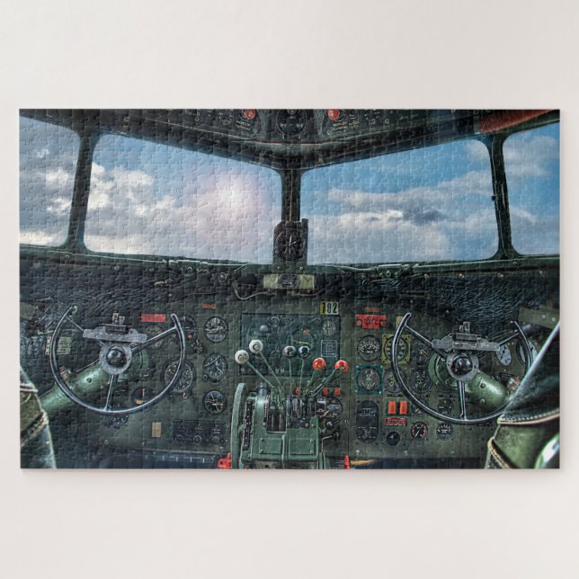 Old Military aircraft Jigsaw Puzzle (Horizontal)
