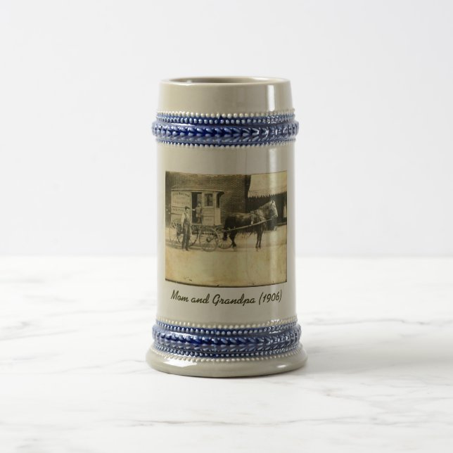 Old Milkwagon Beer Stein (Center)